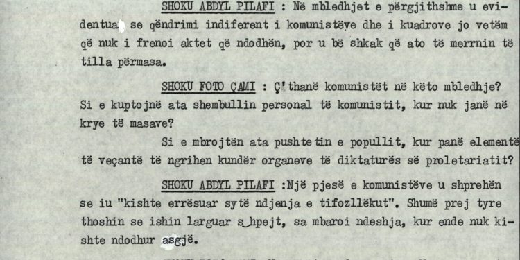 “Shoku Foto Çami: Kjo ngjarje mund të jetë nxitur nga armiku, siç bënim ne gjatë luftës në ndeshjet sportive…”/ Zbulohet proces-verbali i mbledhjes së Byrosë, për ndeshjen “Naftëtari” – “Dinamo”, 5 qershor 1988
