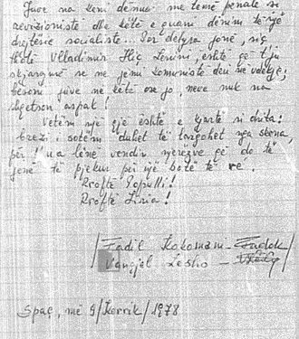 “Me një ton të butë, por që mua më rëndoi si plumbi, ai më tha: ‘Jam unë ai…kam qenë aty atë natë, me grupin që ekzekutoi dajën tuaj Fadilin dhe…”/ Dëshmia e rrallë e ish-ministrit të Punëve të Brendshme